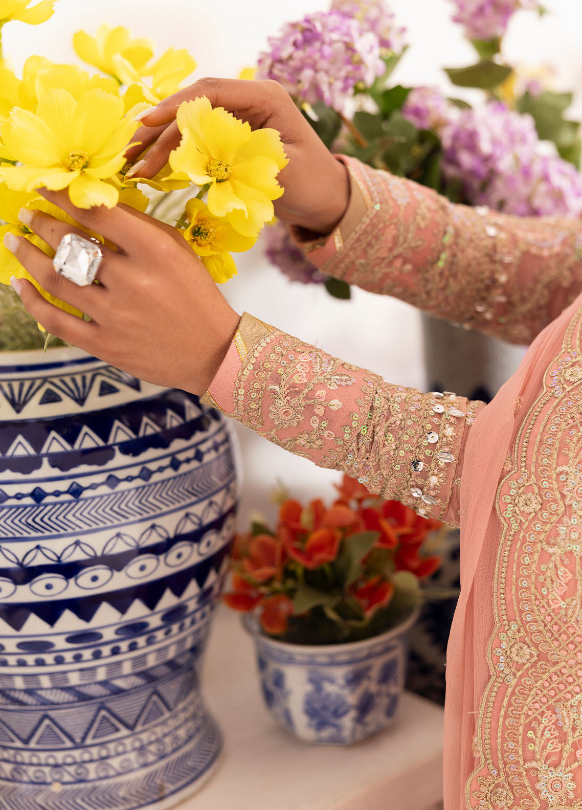 Reverie By Gulaal Unstitched 3 Piece Formals Collection'2025-Coralyn