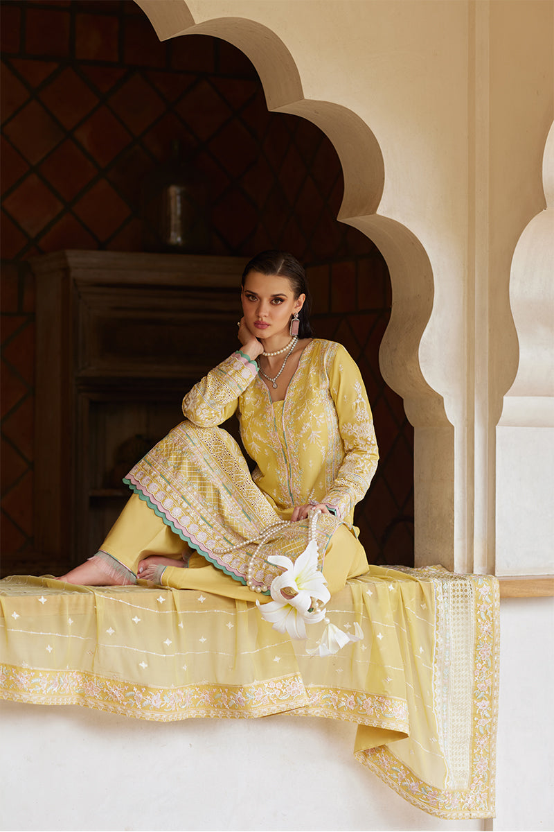 Gulaal Unstitched 3 Piece Luxury Lawn Collection'2025-Iris