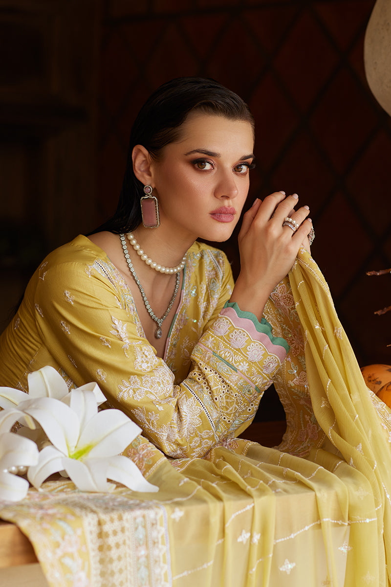 Gulaal Unstitched 3 Piece Luxury Lawn Collection'2025-Iris
