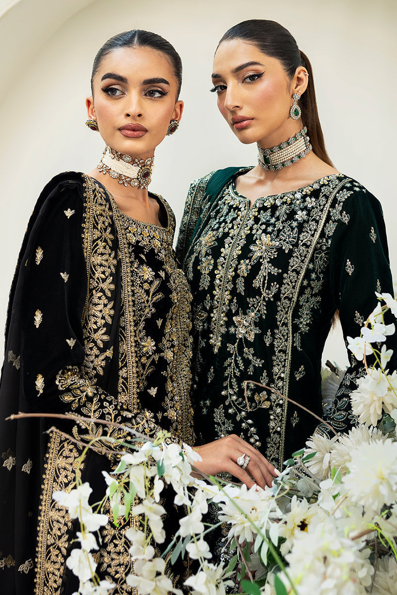 Celeste By Gulaal Unstitched 3 Piece Velvet Collection'2025-Velour