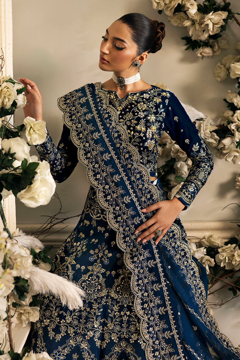 Celeste By Gulaal Unstitched 3 Piece Velvet Collection'2025-Haze