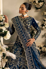 Celeste By Gulaal Unstitched 3 Piece Velvet Collection'2025-Haze