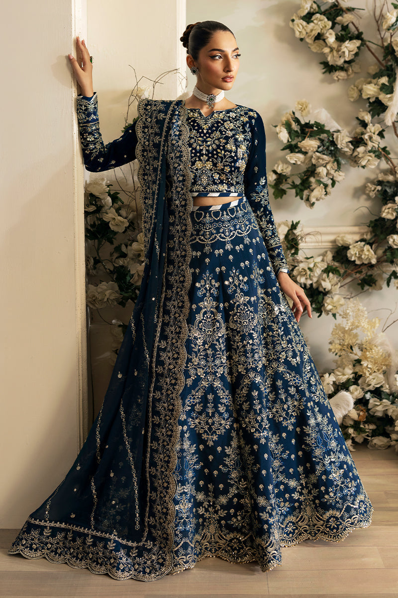 Celeste By Gulaal Unstitched 3 Piece Velvet Collection'2025-Haze