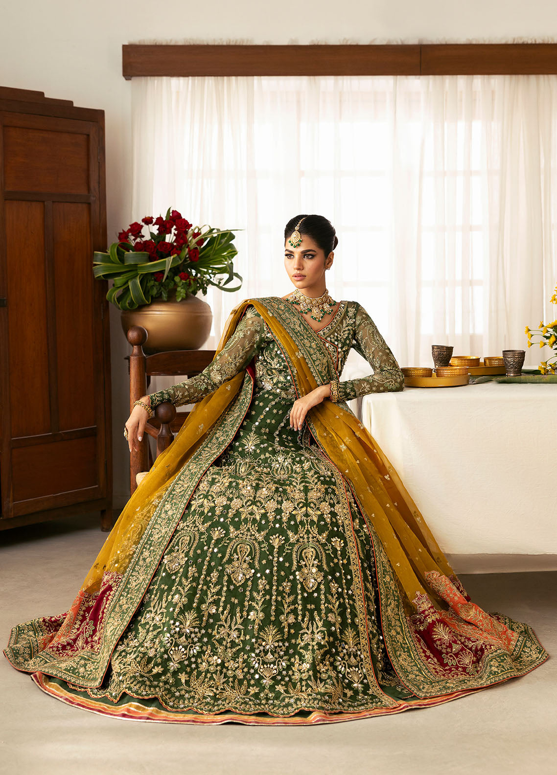 Chaandni By Gulaal Unstitched 3 Piece Wedding Formals Collection'2025-Maahru