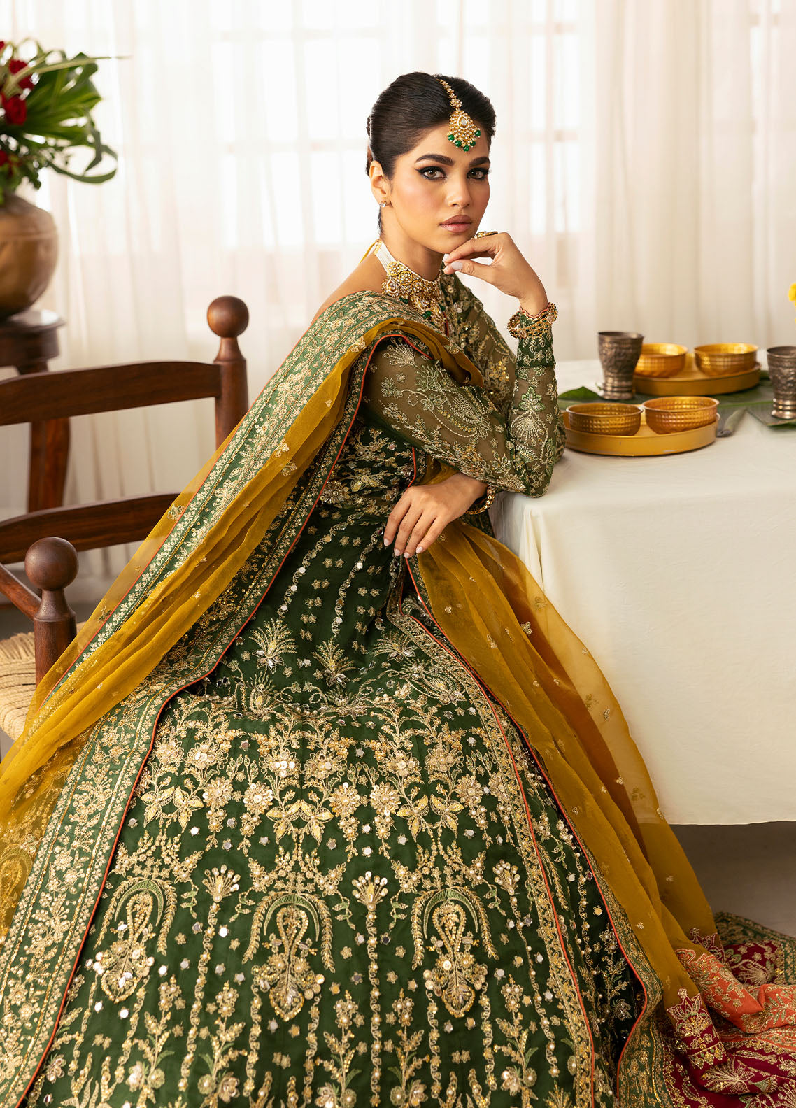 Chaandni By Gulaal Unstitched 3 Piece Wedding Formals Collection'2025-Maahru