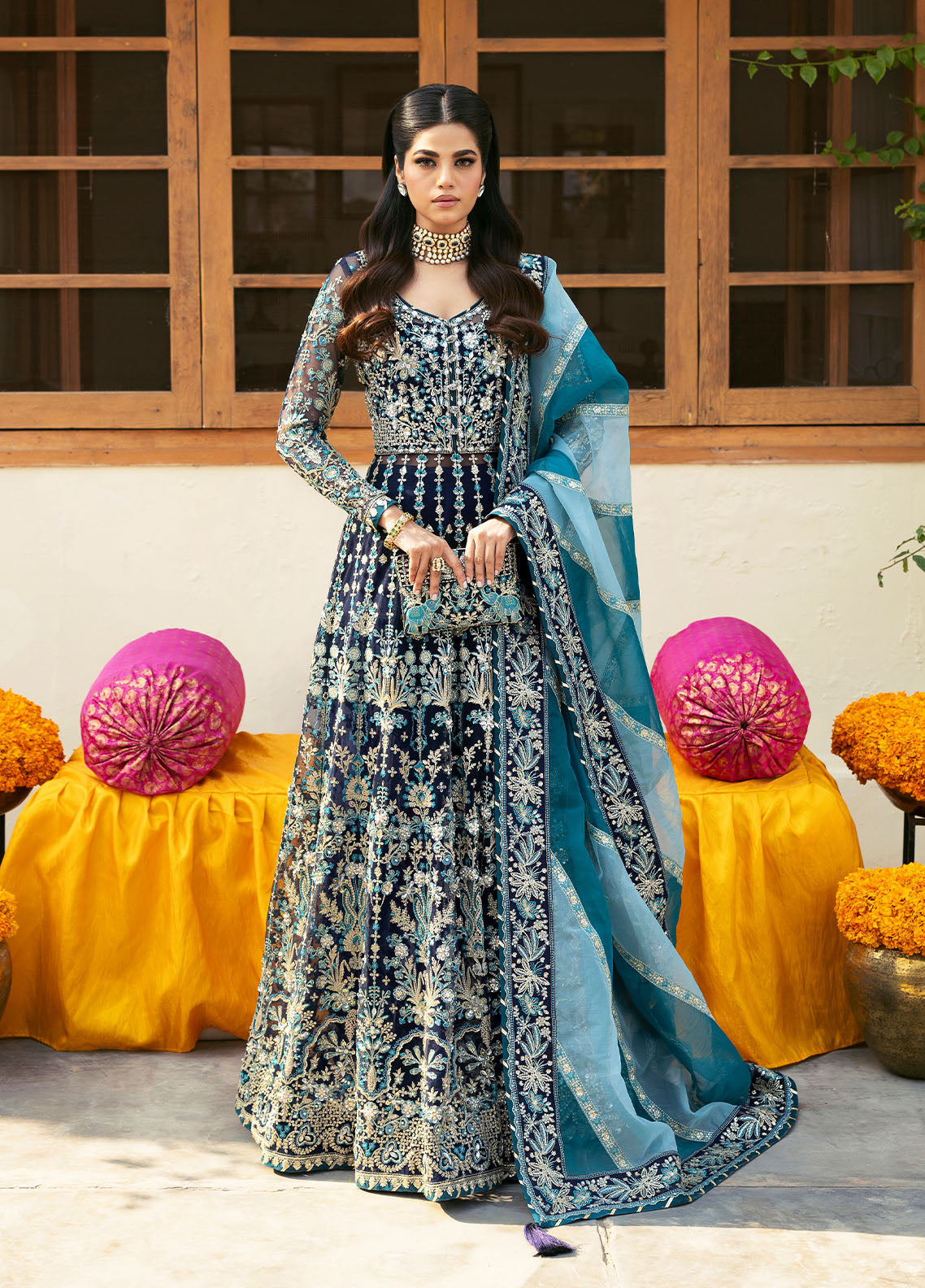 Chaandni By Gulaal Unstitched 3 Piece Wedding Formals Collection'2025-Meena