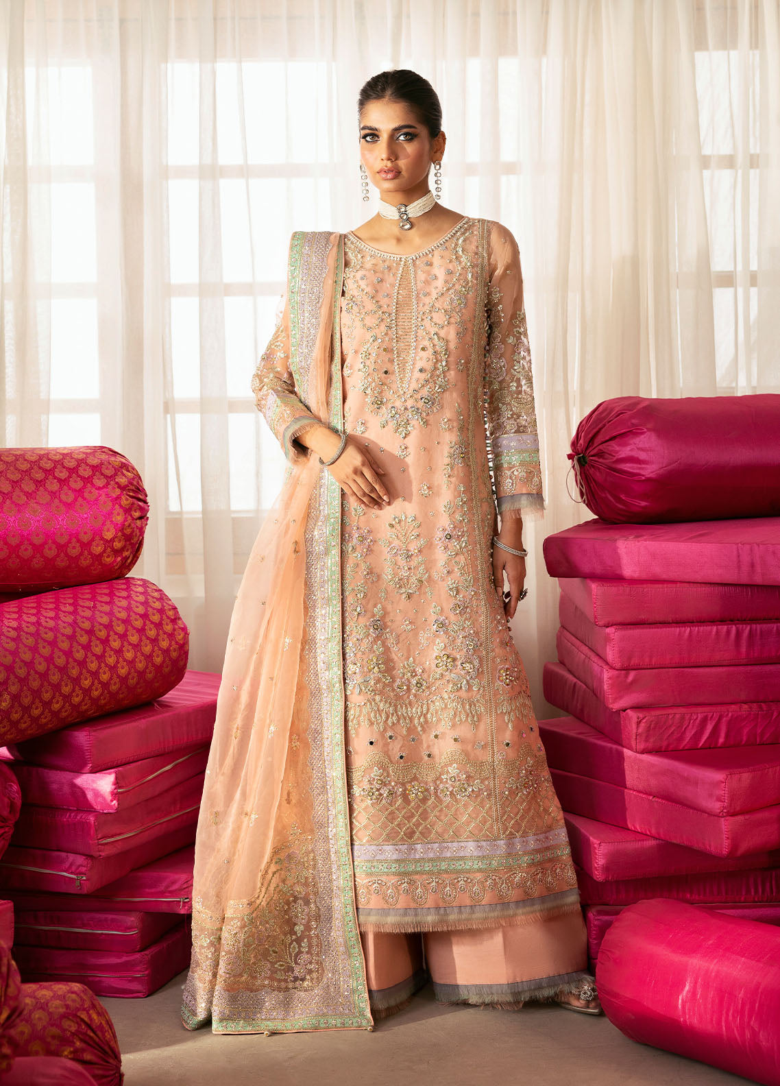 Chaandni By Gulaal Unstitched 3 Piece Wedding Formals Collection'2025-Raniya