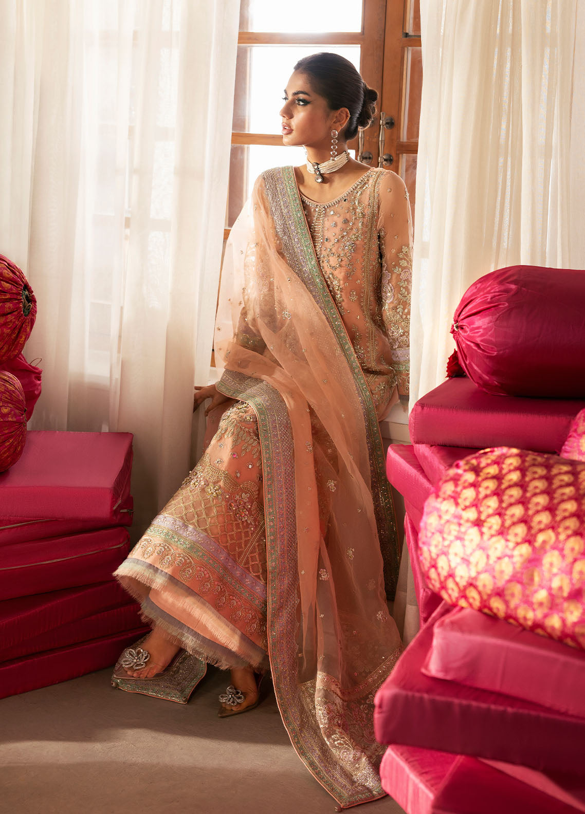 Chaandni By Gulaal Unstitched 3 Piece Wedding Formals Collection'2025-Raniya