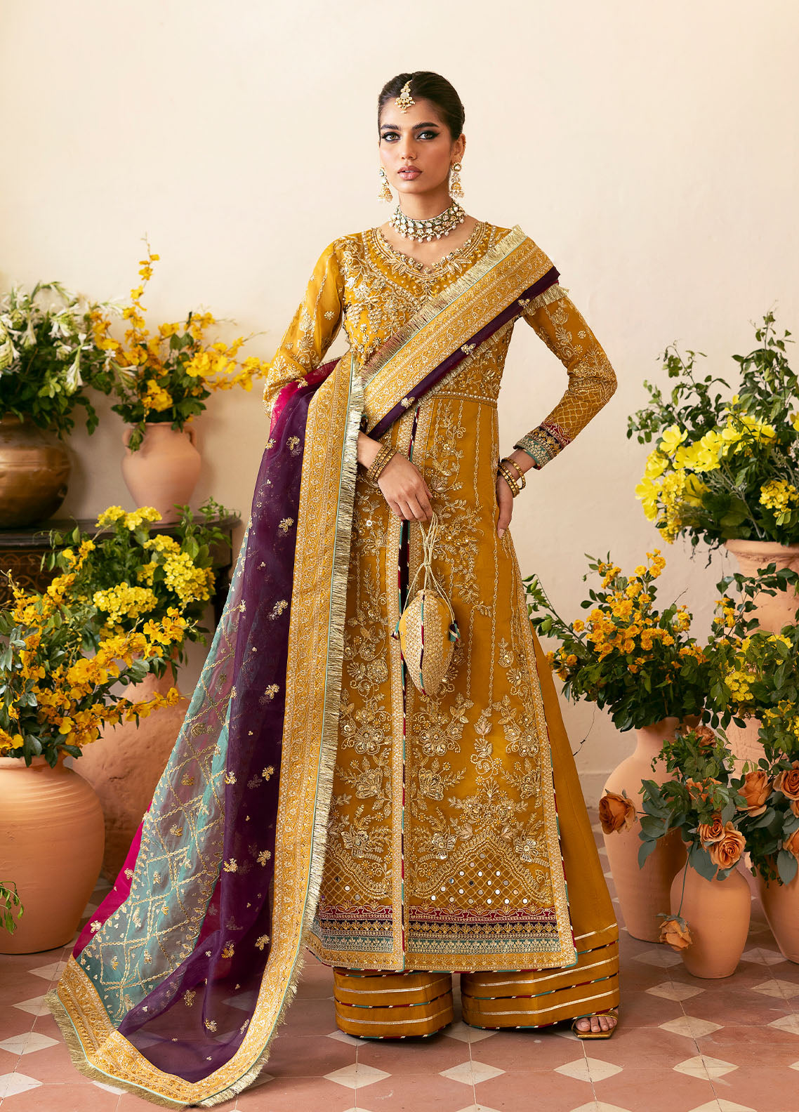 Chaandni By Gulaal Unstitched 3 Piece Wedding Formals Collection'2025-Nayaara