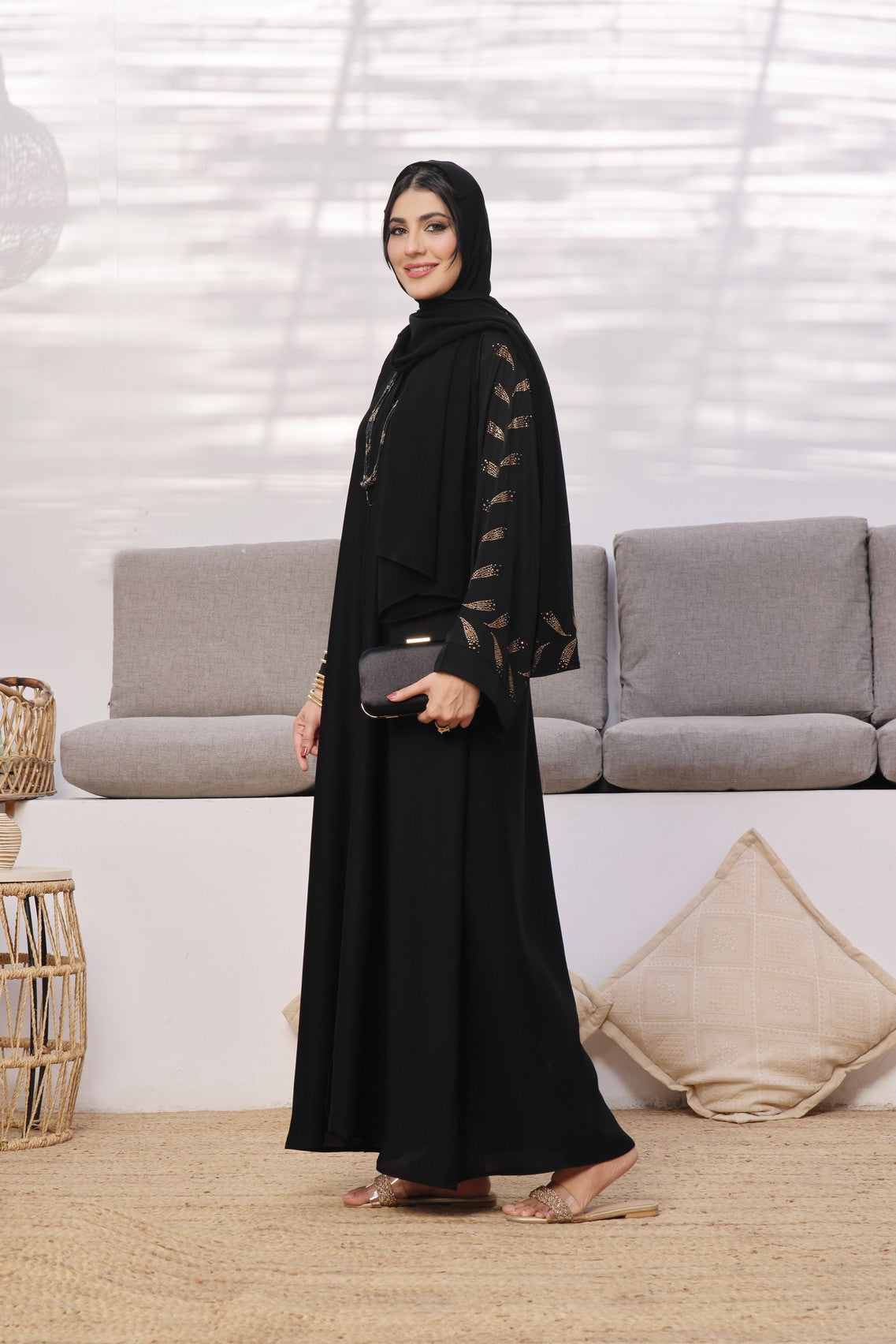 TGM Abaya Collection-Grace Black