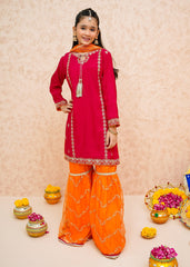 Eid Ki Khushiyan By Modest Stitched 3 Piece Formals Collection'2025-Gulnoor - Pink