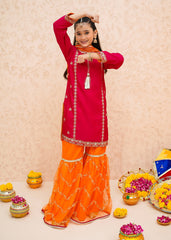 Eid Ki Khushiyan By Modest Stitched 3 Piece Formals Collection'2025-Gulnoor - Pink