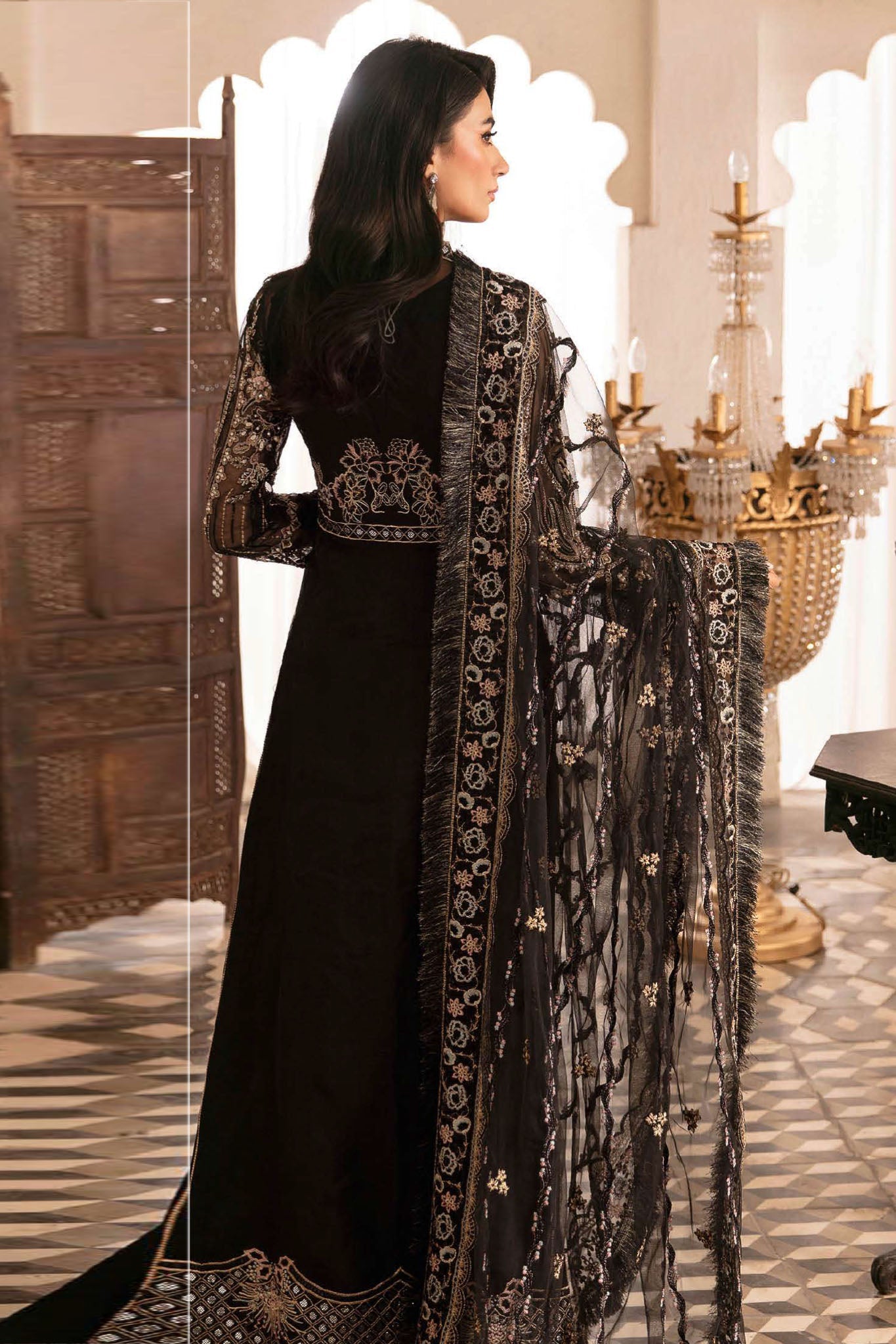 Ramsha Unstitched 3 Piece Wedding Vol-03 Collection'2025-H-306