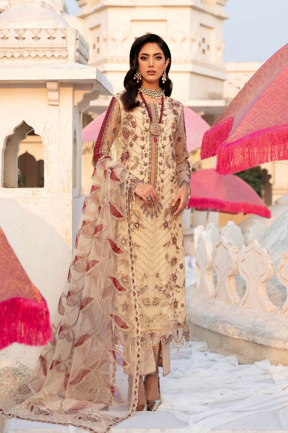 Ramsha Unstitched 3 Piece Wedding Vol-03 Collection'2025-H-308