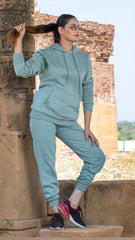 Urban Cut Cotton Fleece Pull Over Hoodie 1 Piece