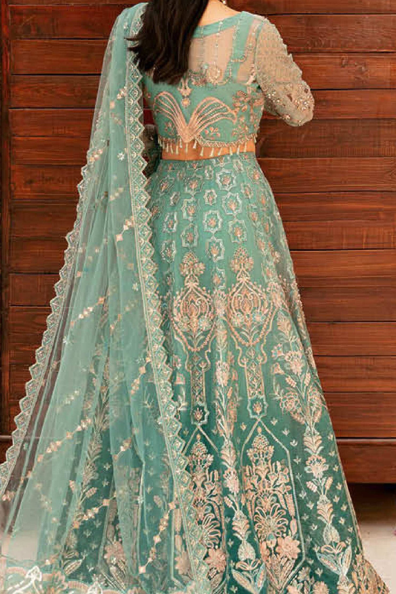 Ramsha Unstitched 3 Piece Luxury Festive Wedding Vol-04 Collection'2024-HA-403