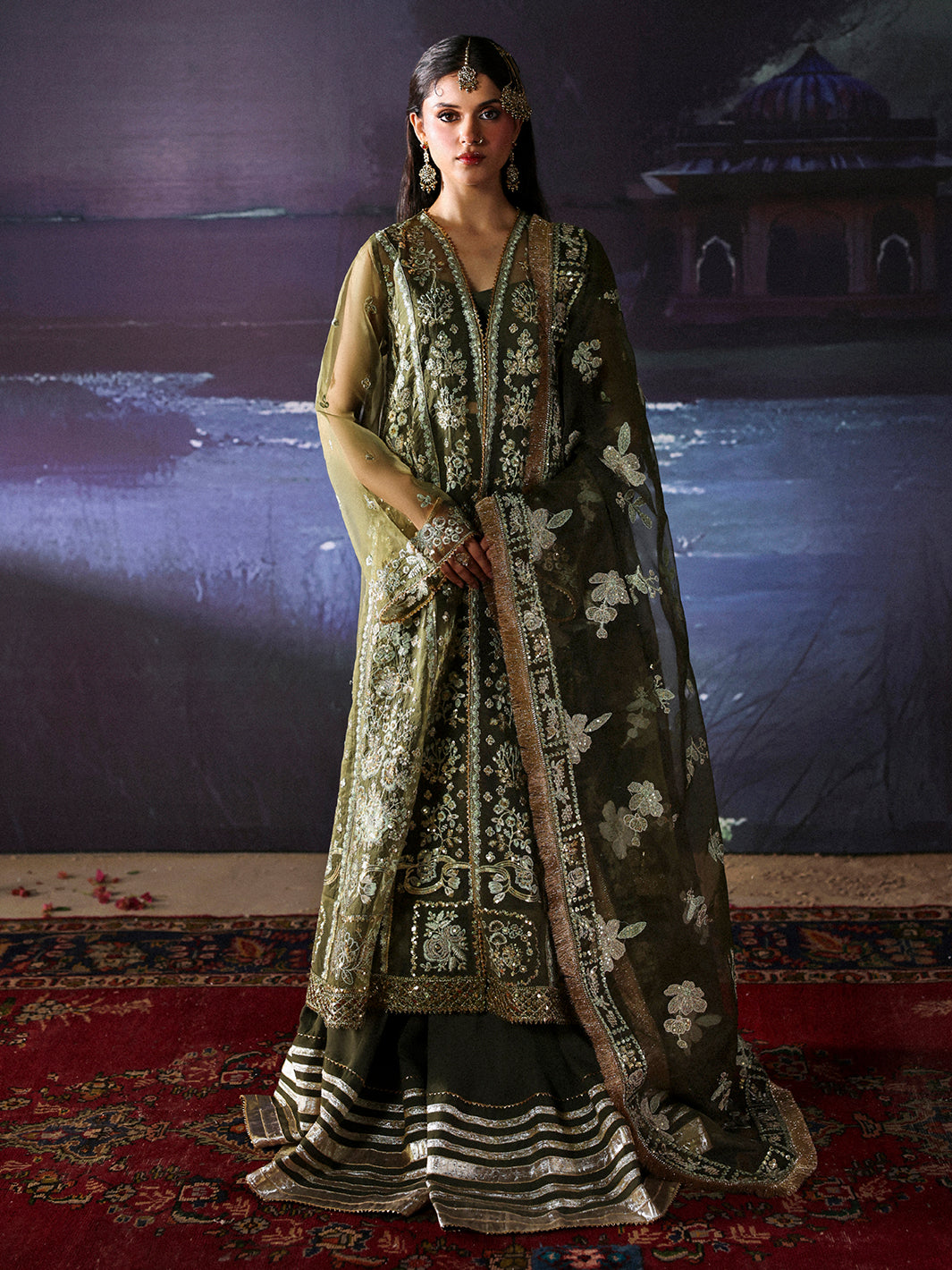 Pakeezah By Mahnur Unstitched 3 Piece Luxury Formals Collection'2025-PK-04-Haniye