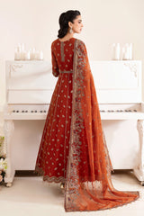 Reena By Alizeh Unstitched 3 Piece Luxury Formals Wedding Edits Collection'2024-HM-4014-Rustic