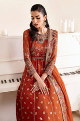 Reena By Alizeh Unstitched 3 Piece Luxury Formals Wedding Edits Collection'2024-HM-4014-Rustic