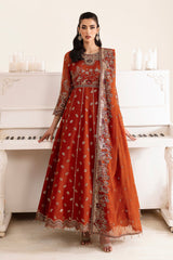 Reena By Alizeh Unstitched 3 Piece Luxury Formals Wedding Edits Collection'2024-HM-4014-Rustic