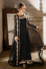 Azure Ensembles Unstitched 3 Piece Festive Formals Collection-I-01311-Midnight Veil