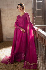 Azure Ensembles Unstitched 3 Piece Festive Formals Collection-I-01341-Plum Reverie
