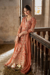 Azure Ensembles Unstitched 3 Piece Festive Formals Collection-I-01353-Dusky Bloom