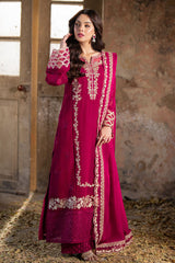 Azure Ensembles Unstitched 3 Piece Festive Formals Collection-I-01359-Vibrant Blaze