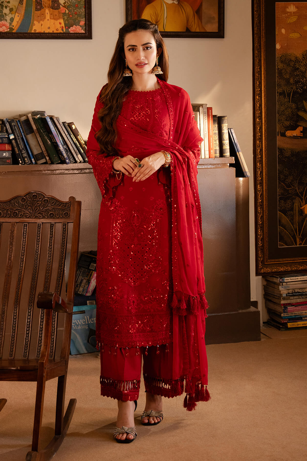 Noor Jahan By Imrozia Unstitched 3 Piece Luxury Chiffon Collection'2025-I-205 Zaib