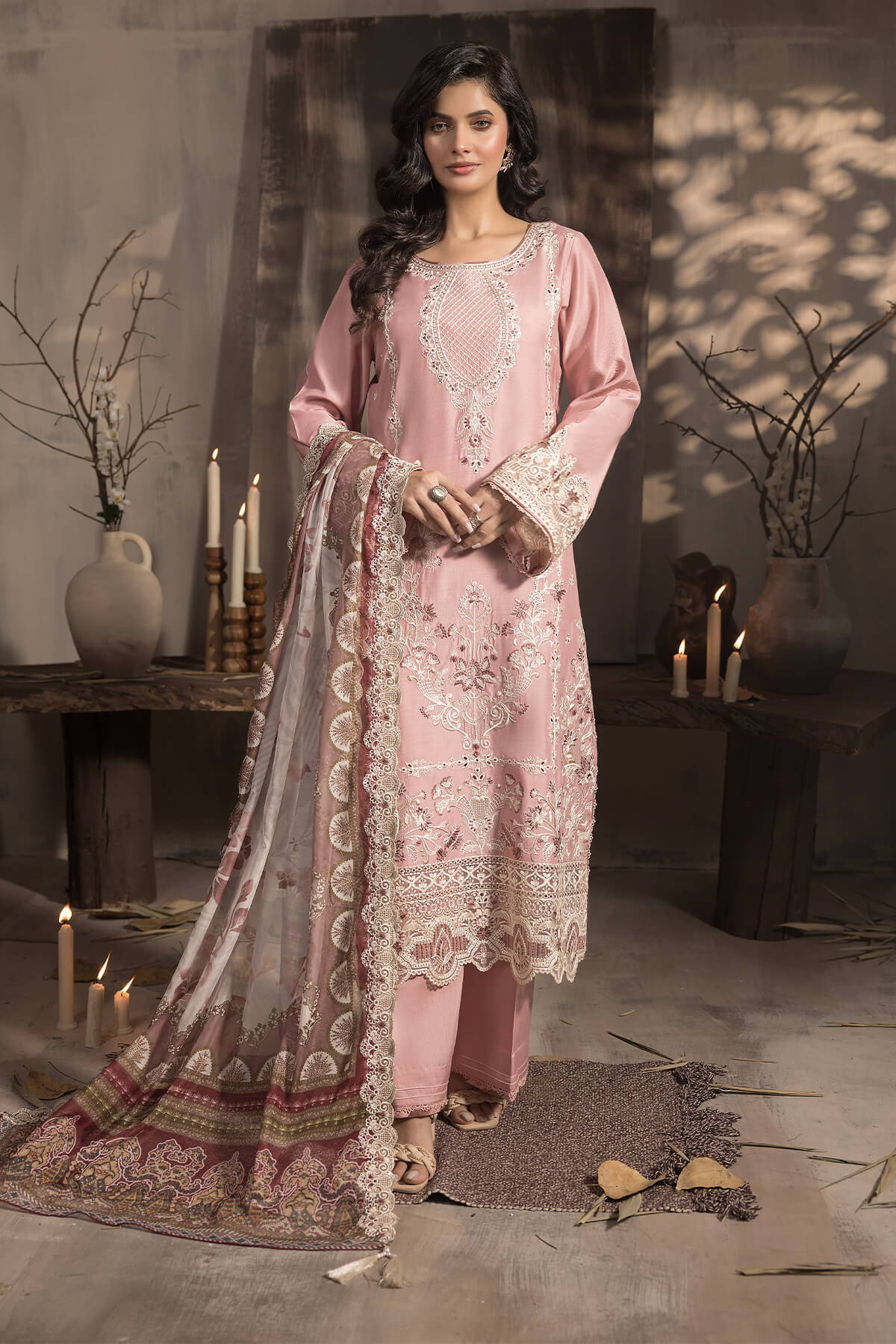 Sehar By Imrozia Stitched 3 Piece Winter Collection'2025-I.P-69 Nigaar