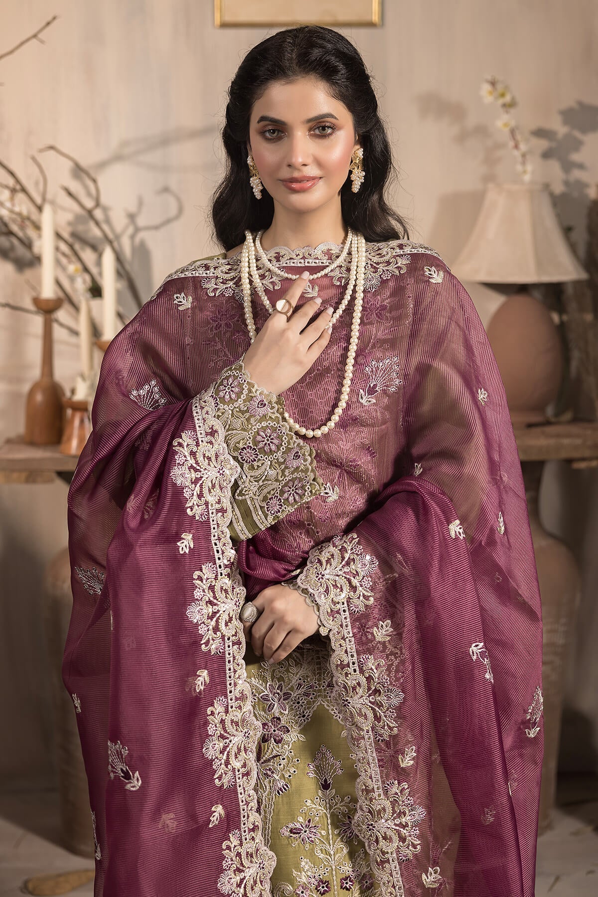 Sehar By Imrozia Stitched 3 Piece Winter Collection'2025-I.P-75 Abroo