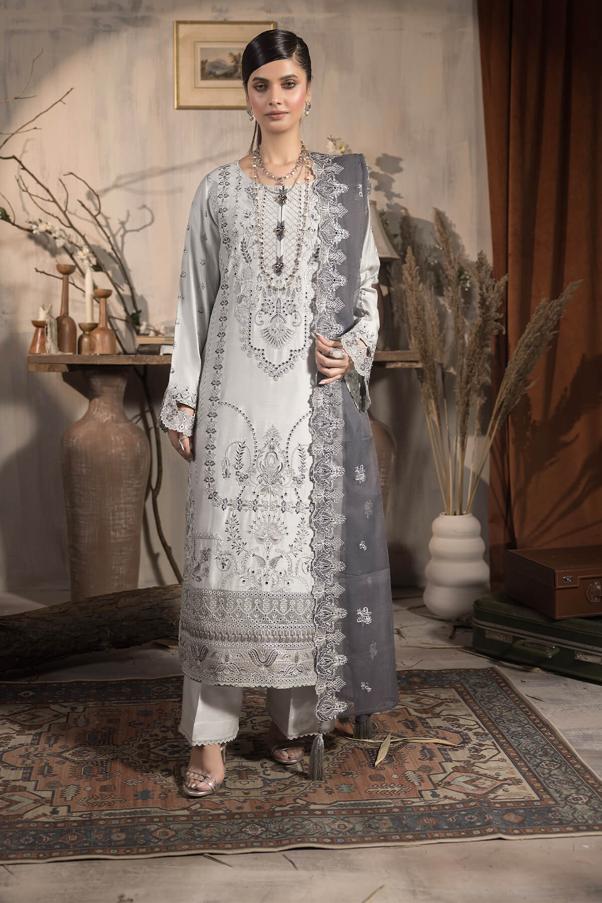 Sehar By Imrozia Stitched 3 Piece Winter Collection'2025-I.P-77 Murjan