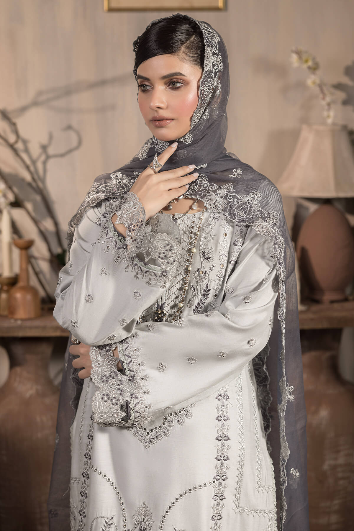Sehar By Imrozia Stitched 3 Piece Winter Collection'2025-I.P-77 Murjan
