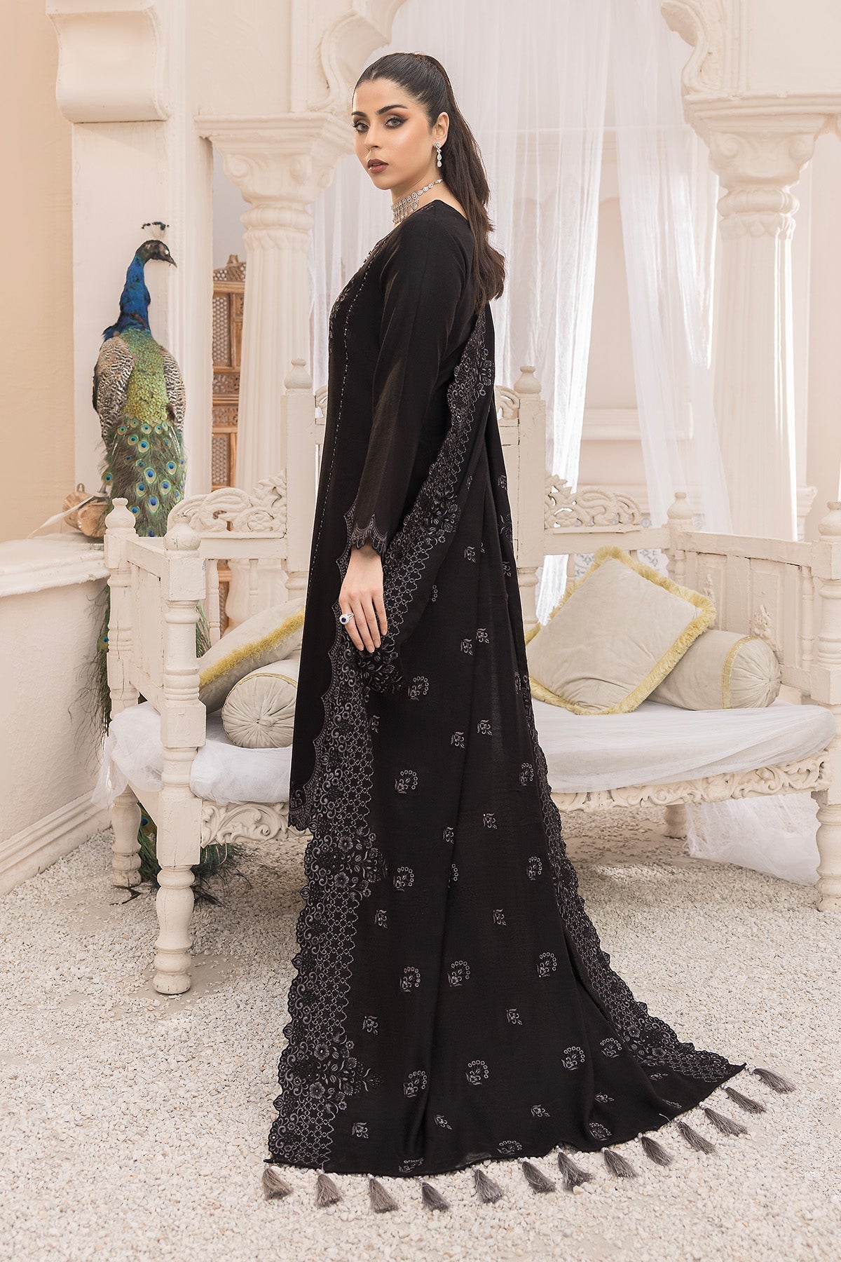 Bella By Imrozia Serene Stitched 3 Piece Winter Collection'2025-I.P-89 Edele
