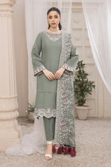 Bella By Imrozia Serene Stitched 3 Piece Winter Collection'2025-I.P-90 Reve