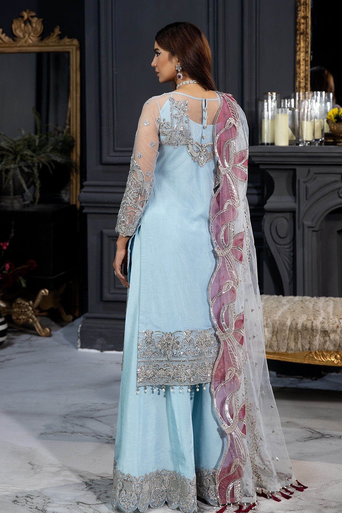 Andaaz E Khaas By Imrozia Unstitched 3 Piece Formals Collection'2025-IB-46 Azeen