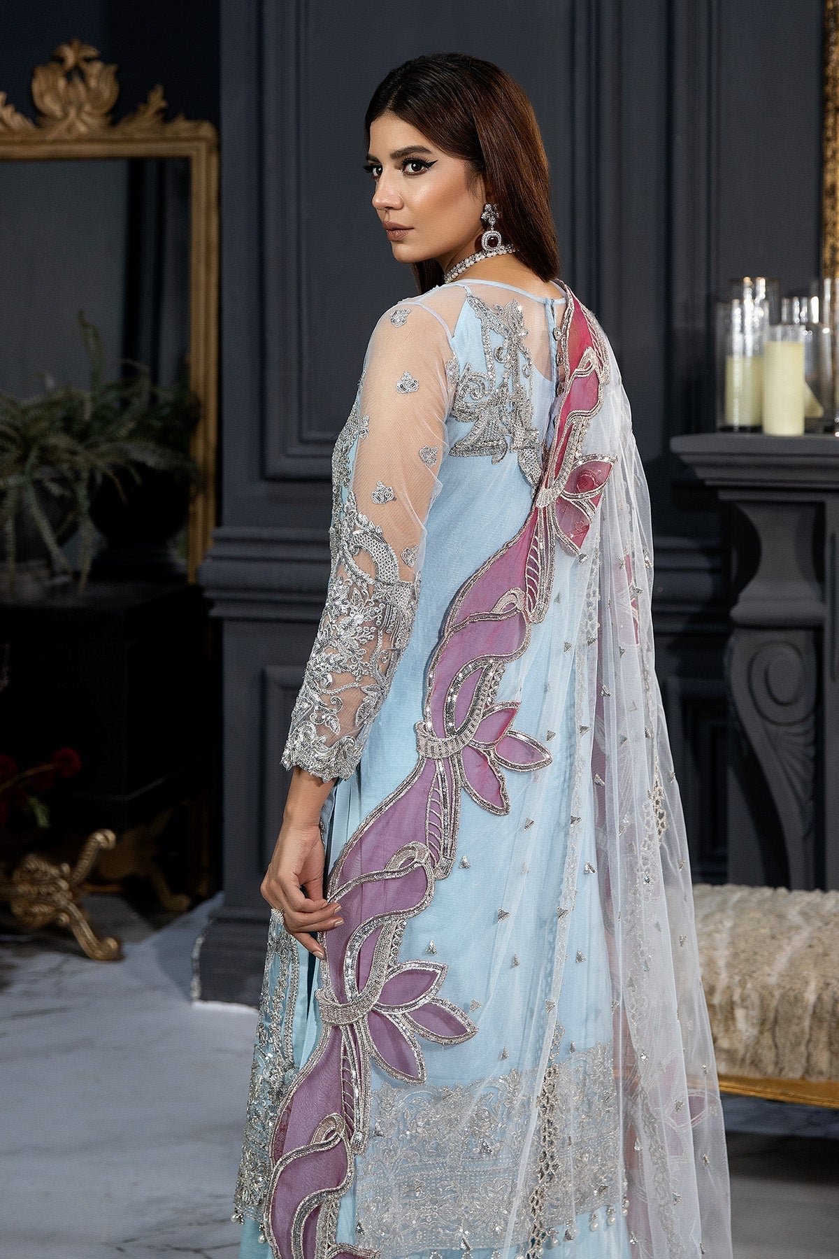 Andaaz E Khaas By Imrozia Unstitched 3 Piece Formals Collection'2025-IB-46 Azeen