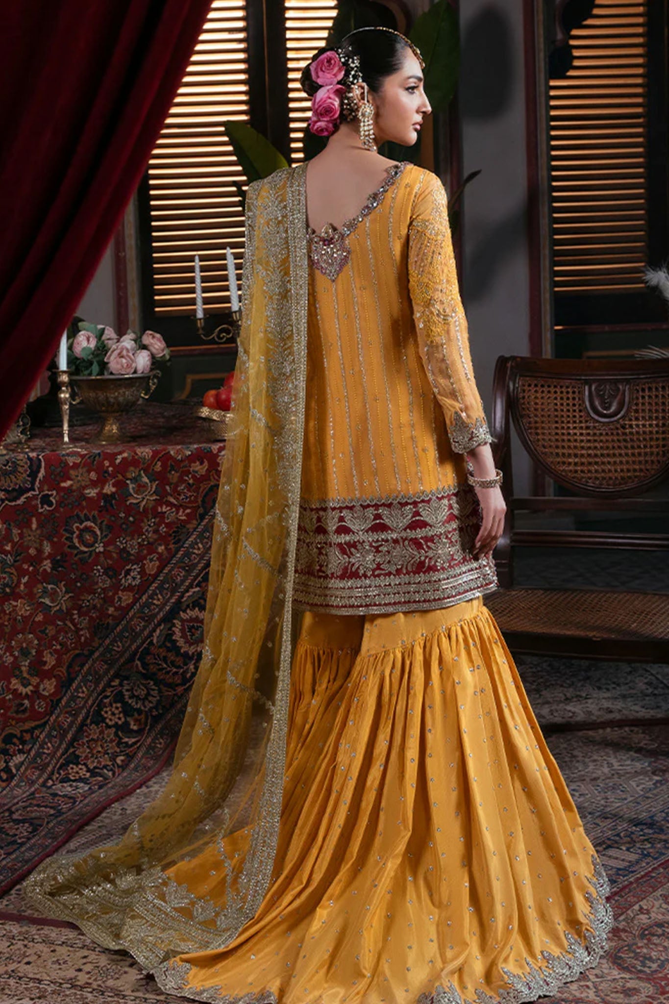 Noor E Naaz By Imrozia Serene Unstitched 3 Piece Luxury Bridal Collection'2025-IB-55-Roshni