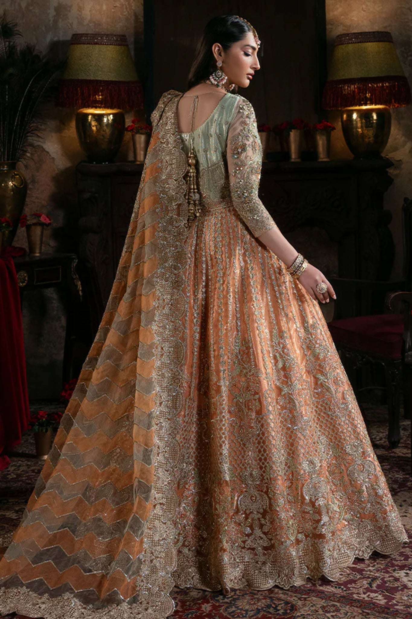 Noor E Naaz By Imrozia Serene Unstitched 3 Piece Luxury Bridal Collection'2025-IB-56-Sitarah