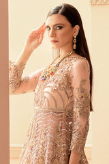 Serene Unstitched 3 Piece Formals Suits-IB-08 Gold Majesty