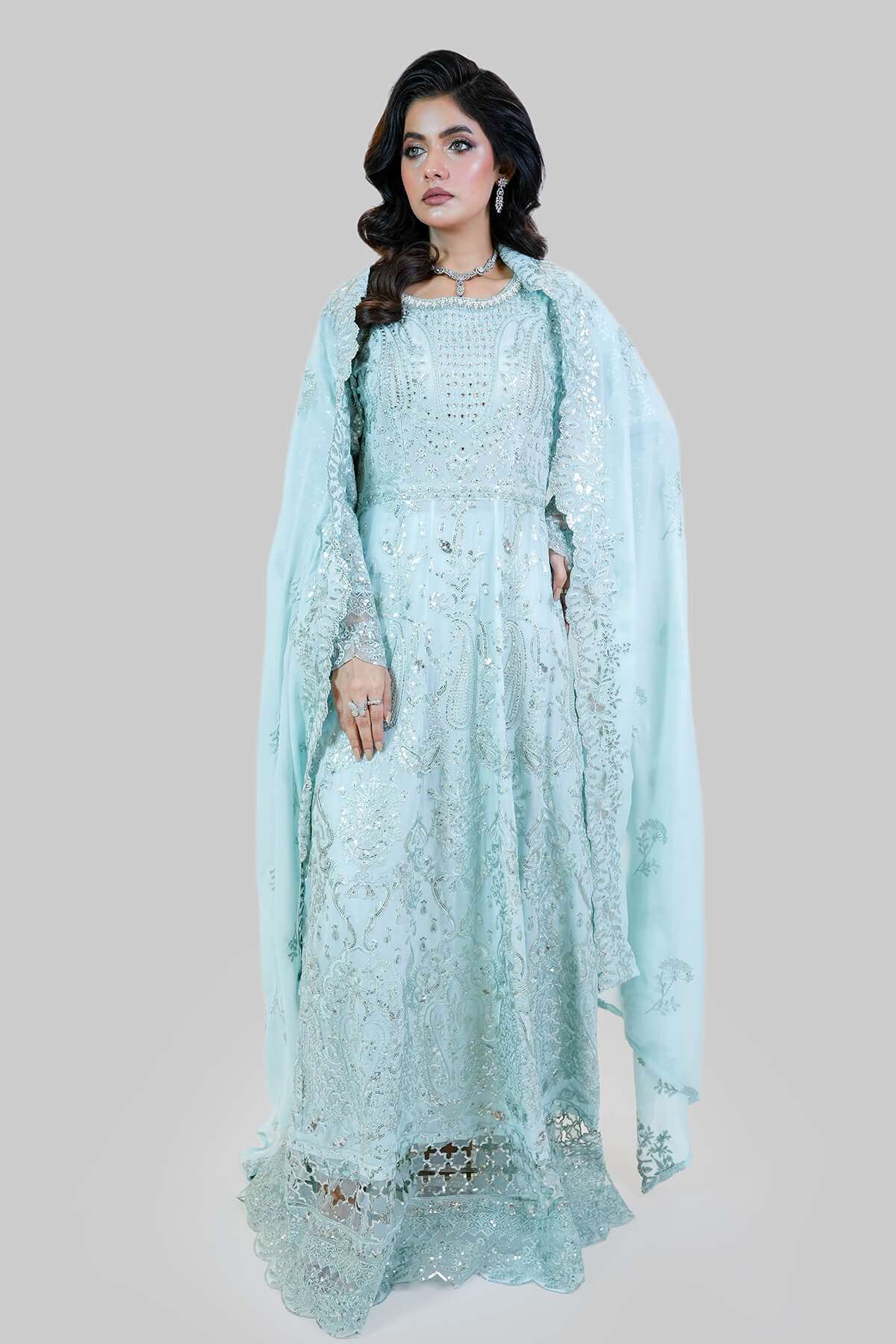 Riwaj By Imrozia Stitched 3 Piece Formals Collection'2025-IM-01 Shabnam