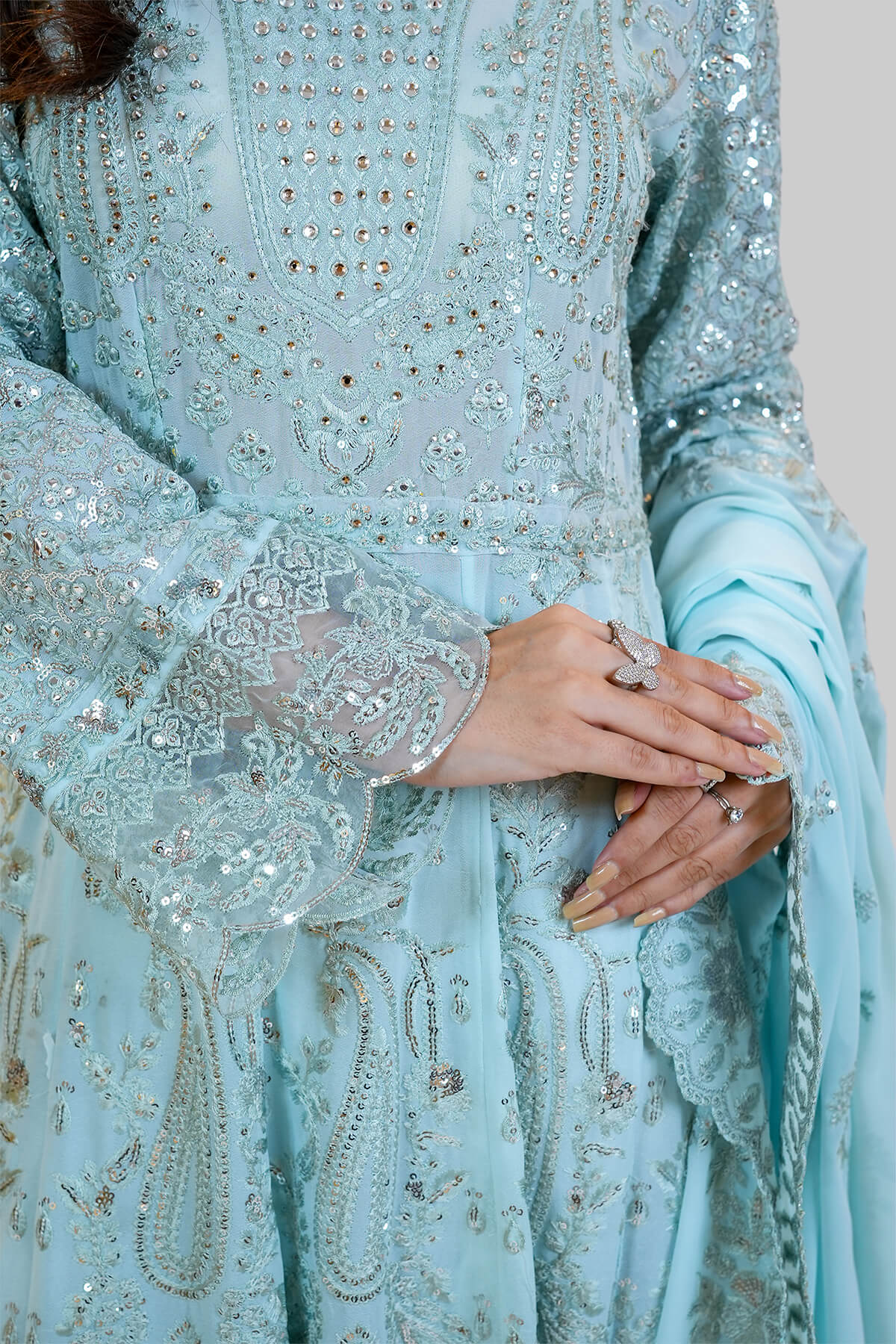 Riwaj By Imrozia Stitched 3 Piece Formals Collection'2025-IM-01 Shabnam