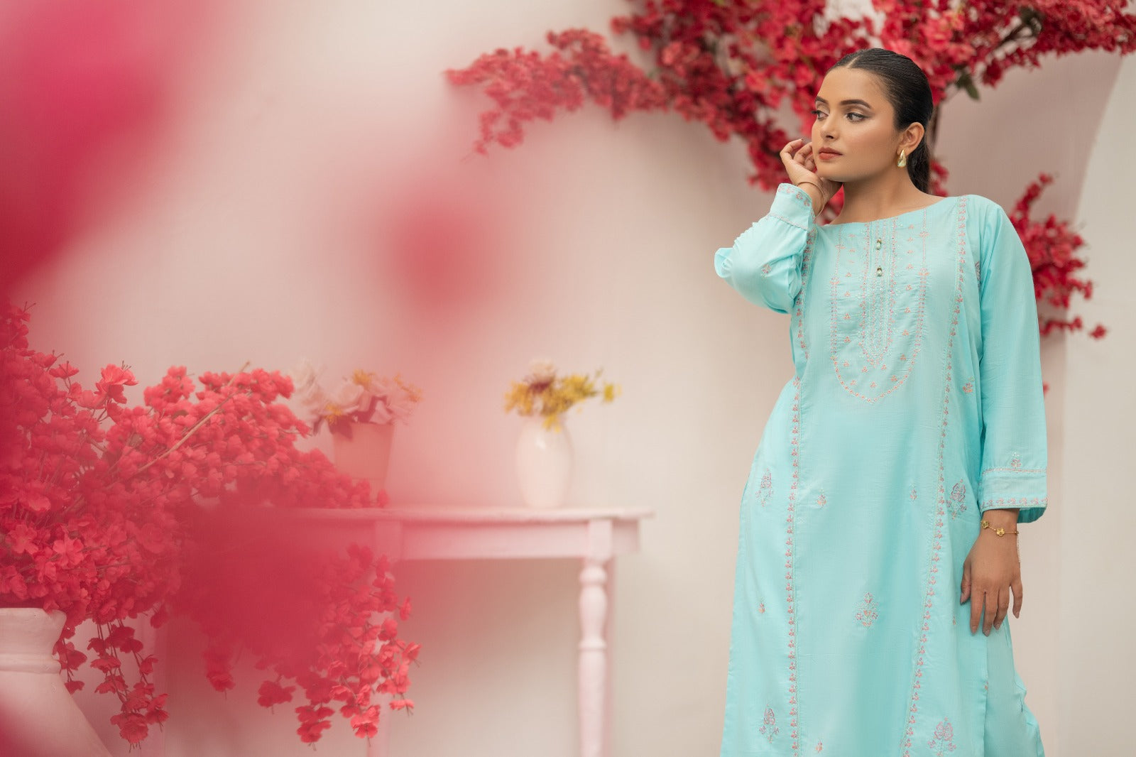 Umer Aayan Blossom 2 Piece Lawn Ready To Wear