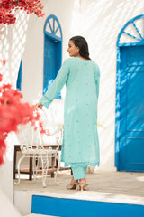 Umer Aayan Daffodils 2 Piece Lawn Ready To Wear