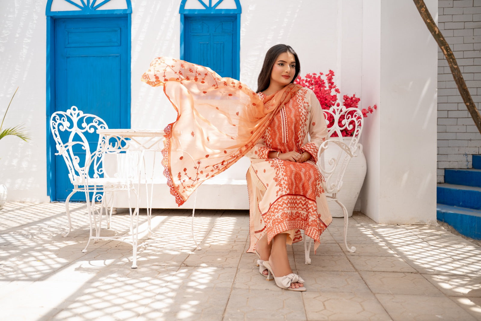 Umer Aayan Aromatic 3 Piece Lawn Ready To Wear