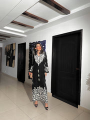 Manahils Stitched Embroidered Ari Two Pc