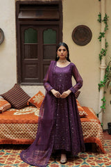 Panache Apparel Stitched Frock Collection-Fajar