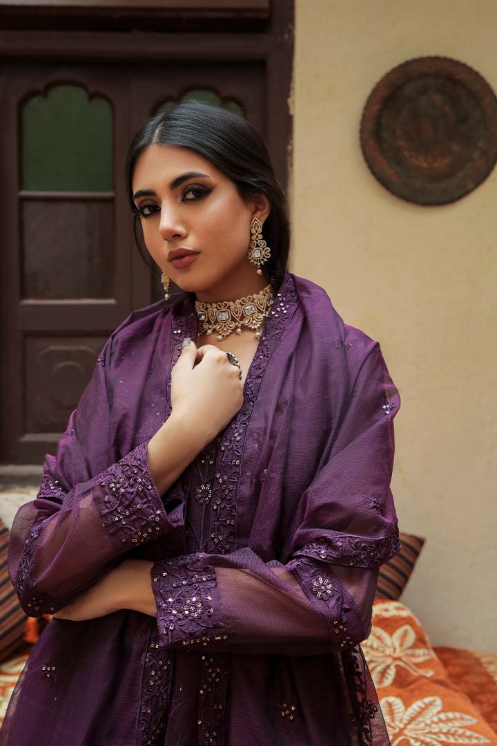 Panache Apparel Stitched Frock Collection-Fajar