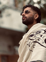 Tng By Md Men Shwal Collection-Majnoon Embroidered Shawl | Boski