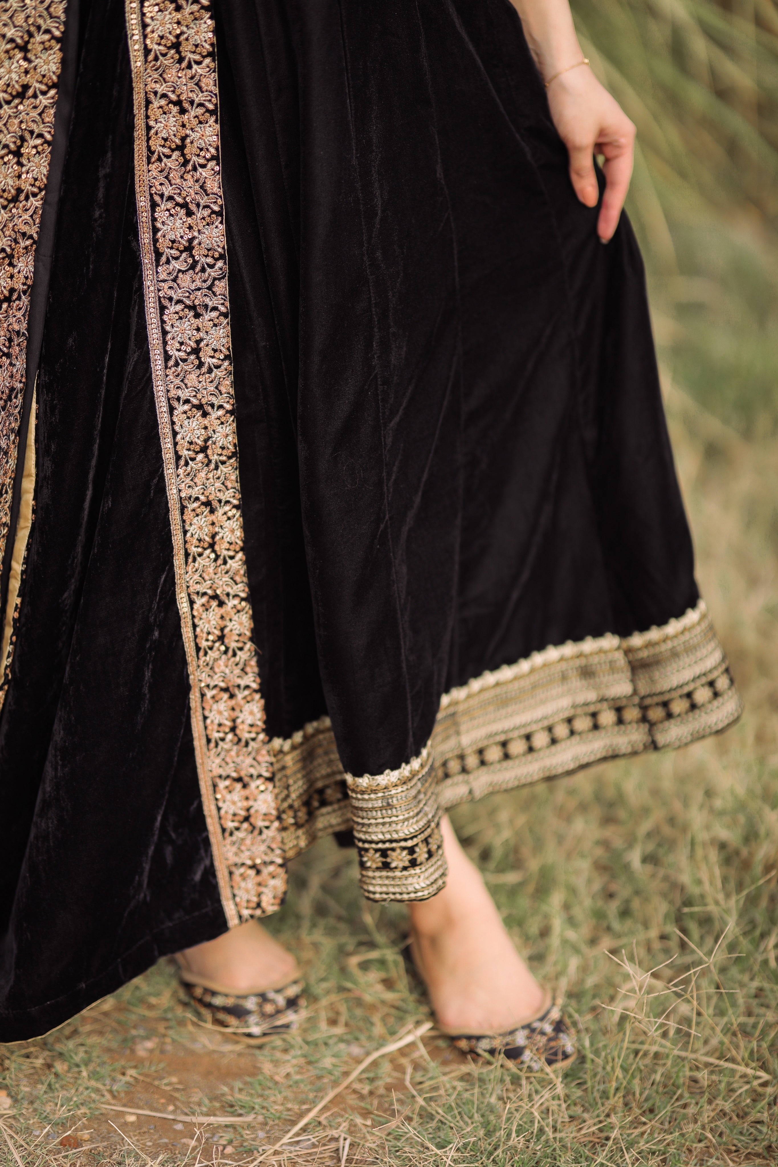 Velvet By Mannat Clothing Stitched Collection-Chandni Raat-Aaniat
